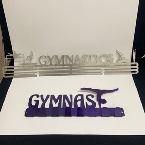 2 Gymnastics Medal Hangers